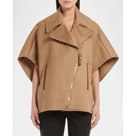 Max Mara Segnale Poncho, Camel